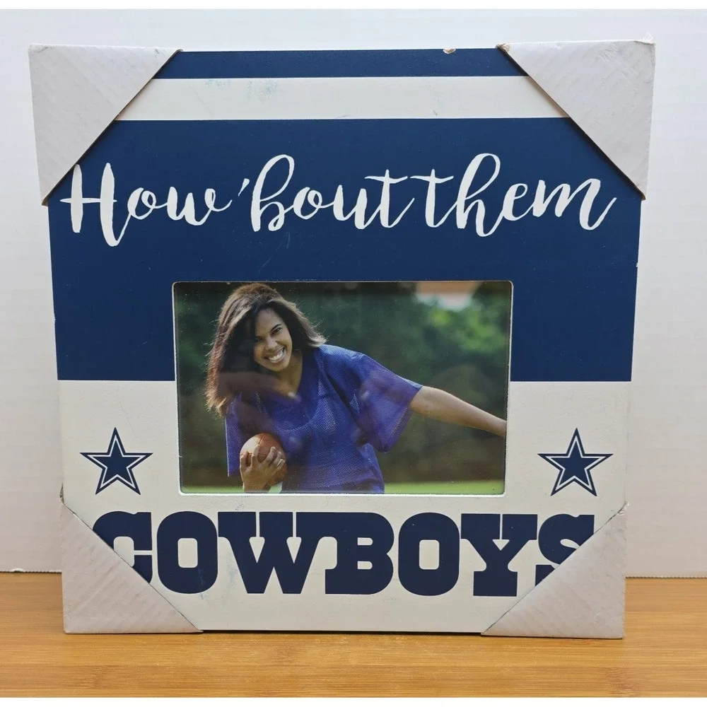 Dallas Cowboys Shadow Box 3D Picture Frame (4 x 6